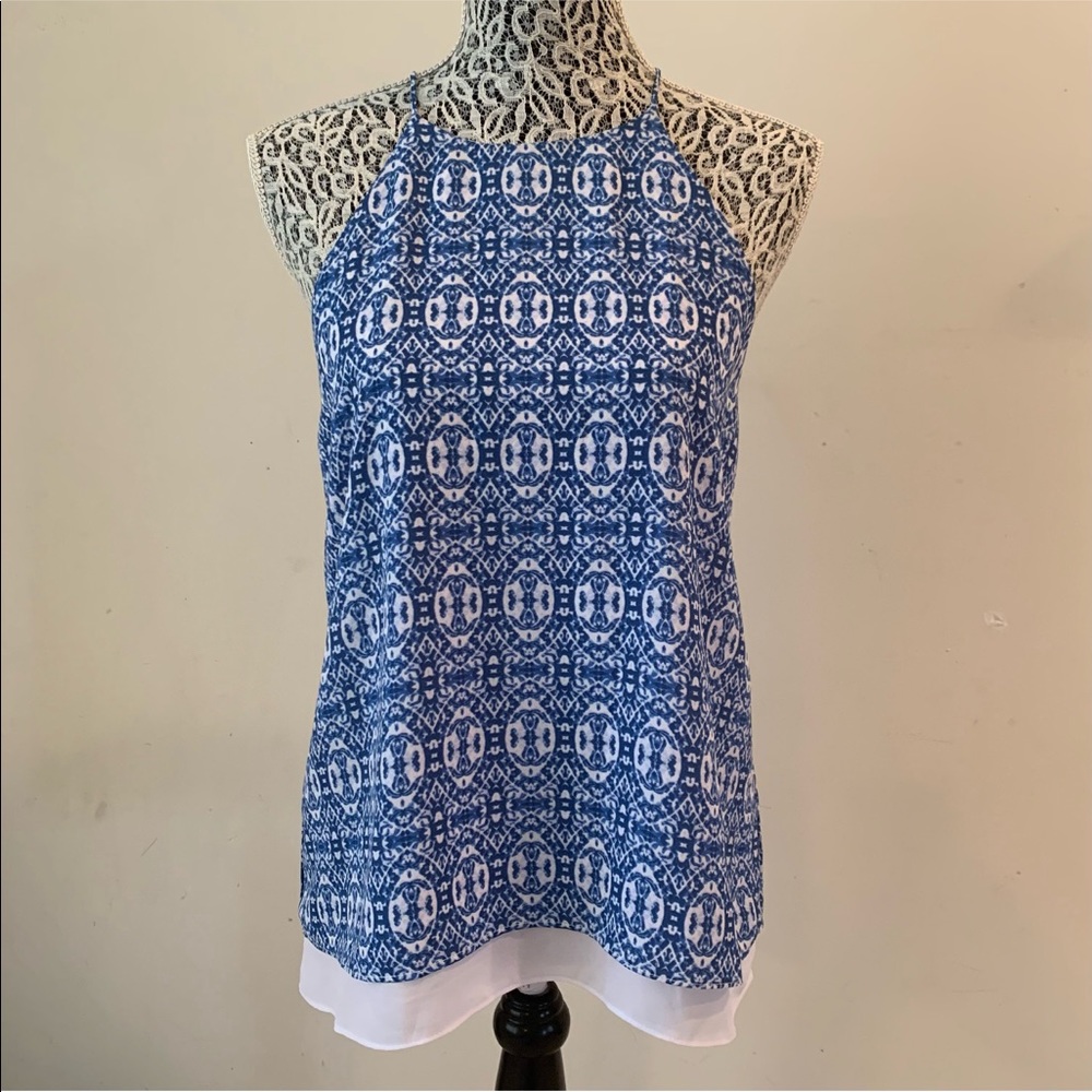 Paper Crane lined tank top size Medium
